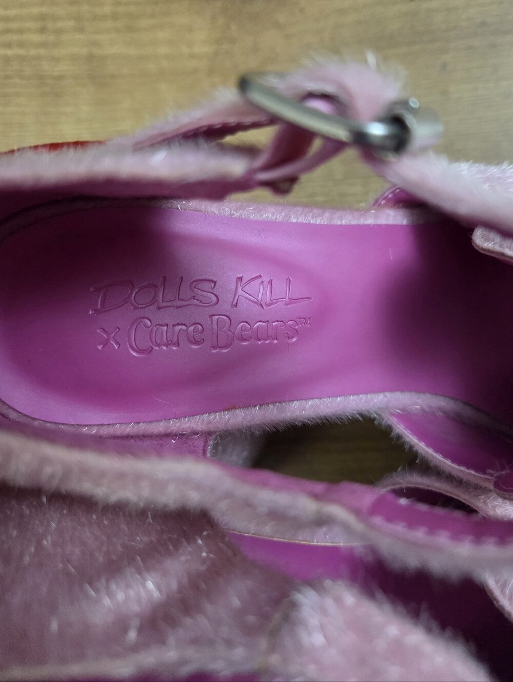 Dolls Kill x Care Bears Ball Of Fluff Platforms - Picture 4 of 12